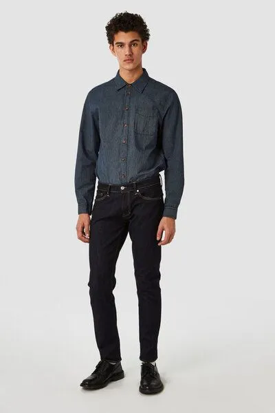 Kings Of Indigo Kings Of Indigo Jeans Regular Slim Fit- Charles - Rinse, Blue, – Produktbild 4 von 4