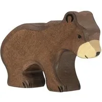 Holztiger Holztiger Holzfigur "Braunbär, klein" Abenteuer Wildnis Maße 8,5 x 2,3 x 7 cm – Produktbild 1 von 1