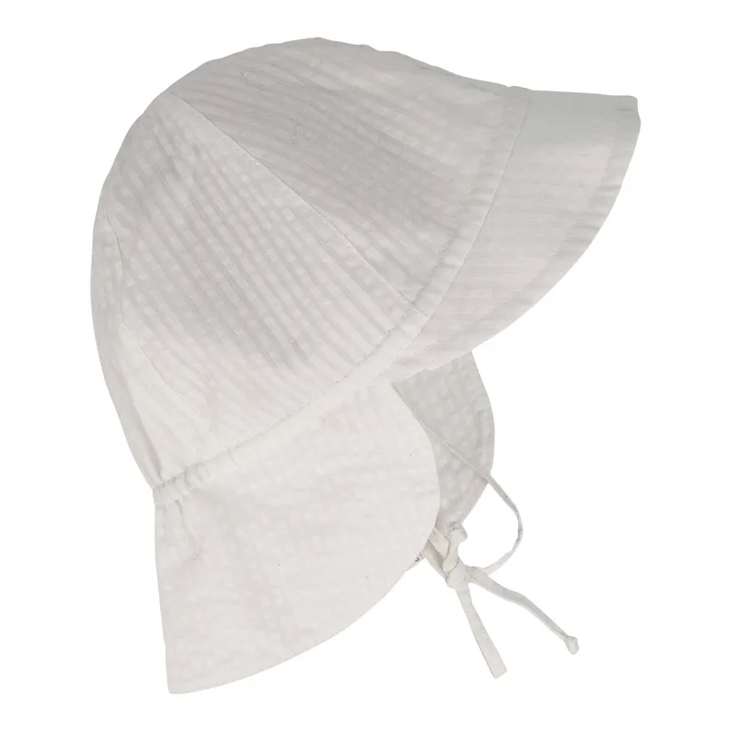 Maximo Maximo Schirmmütze mit Nacken- und UV-Schutz Ringel, Natur, – Produktbild 2 von 3