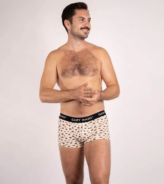 Gary Mash GARY MASH 2er-Set Bio Herren Boxerpanties, Hey sweetie, – Produktbild 3 von 5
