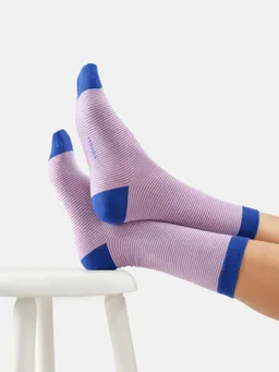 Thought Socken Modell: Stripe Crew – Produktbild 1 von 1
