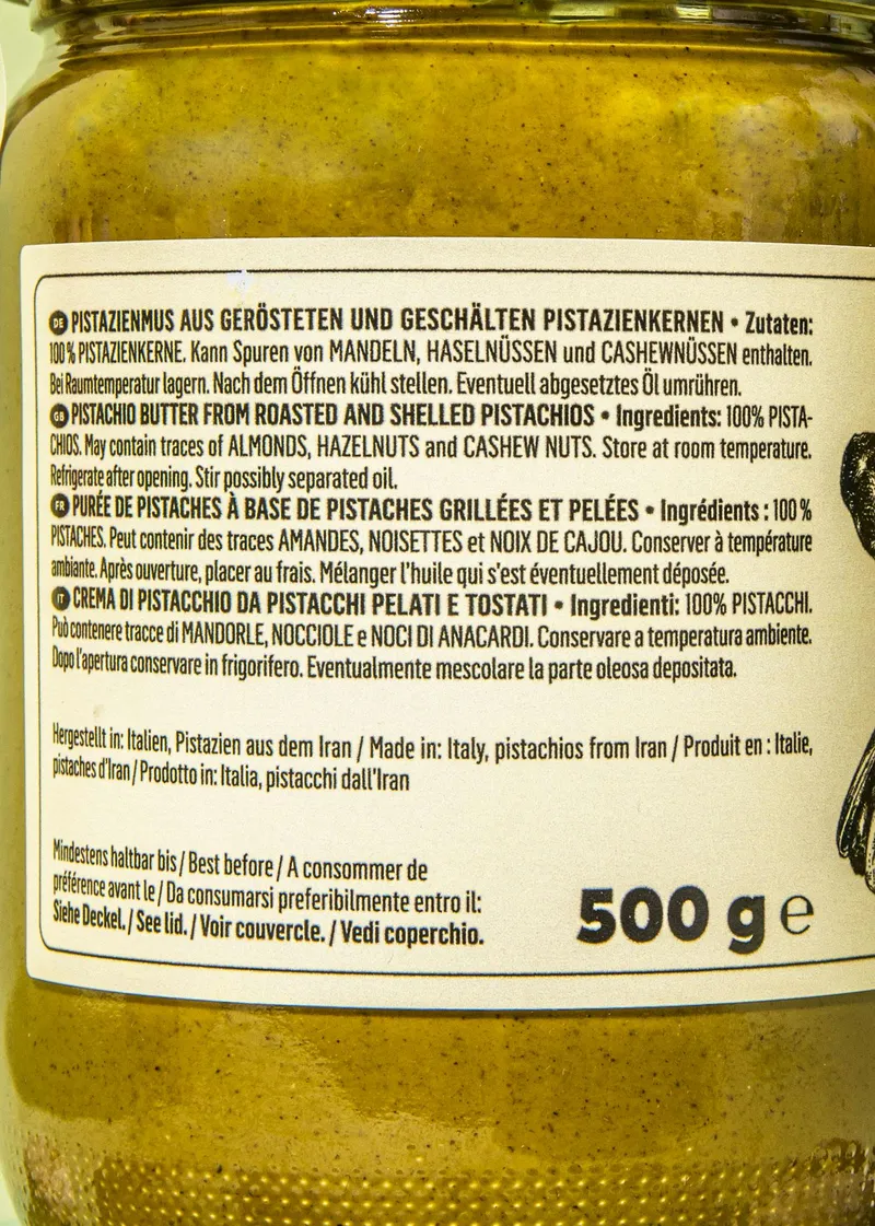 KoRo Pistazienmus 6 x 500 g – Produktbild 1 von 5