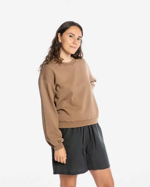 MATONA Matona Pullover | Light Sweatshirt | aus Bio-Baumwolle | GOTS-zertifiziert, Cocoa, – Produktbild 1 von 4
