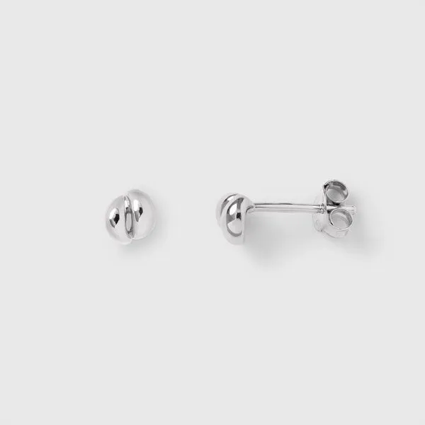fejn jewelry fejn jewelry Ohrstecker 'snail stud', Silber, – Produktbild 1 von 2