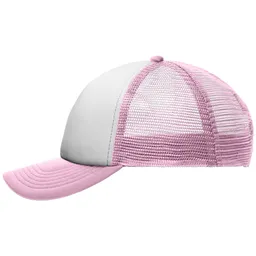 Myrtle Beach myrtle beach 5 Panel Kappe Kinder MB071 Einheitsgröße white/baby-pink – Produktbild 1 von 1