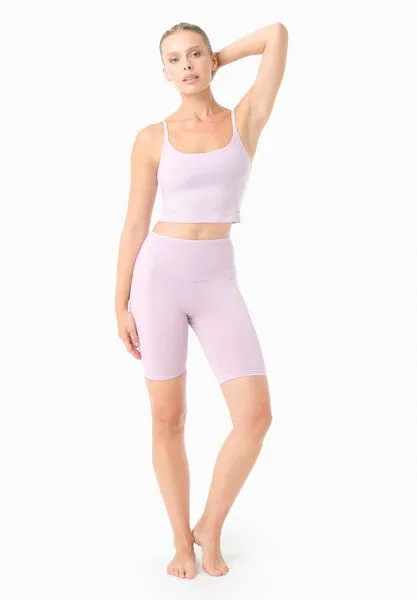 ORGANICATION ORGANICATION TARRA | Crop-Top aus Bio-Baumwolle, Soft lilac, – Produktbild 2 von 3