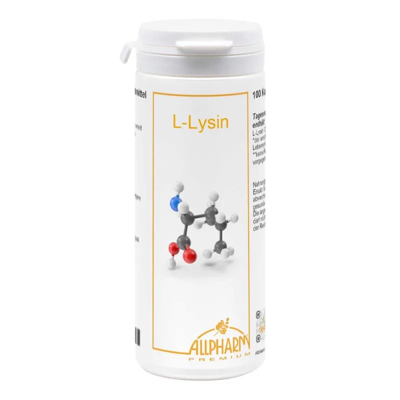 ALLPHARM L-lysin Allpharm Premium Kapseln – Produktbild 1 von 1