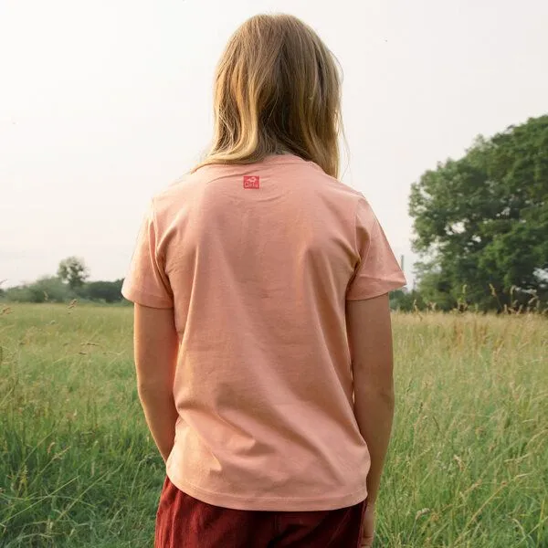 Cmig Cmig Kinder T-Shirt Erdbeere in fraiche peche, Fraiche peche, – Produktbild 3 von 4