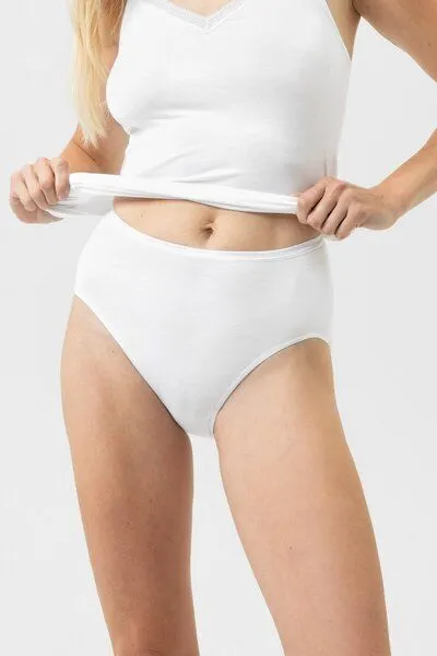 mey Mey Taillen-Slip Modal Pure, Weiss, – Produktbild 1 von 3