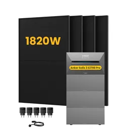 Anker Anker SOLIX Solarbank 3 E2700 Pro, mit 4 x 455 Bifaziale Solarmodule, by Powerness - 10.8kWh / 5 x Smart Plug / Selbstabholung – Produktbild 1 von 1