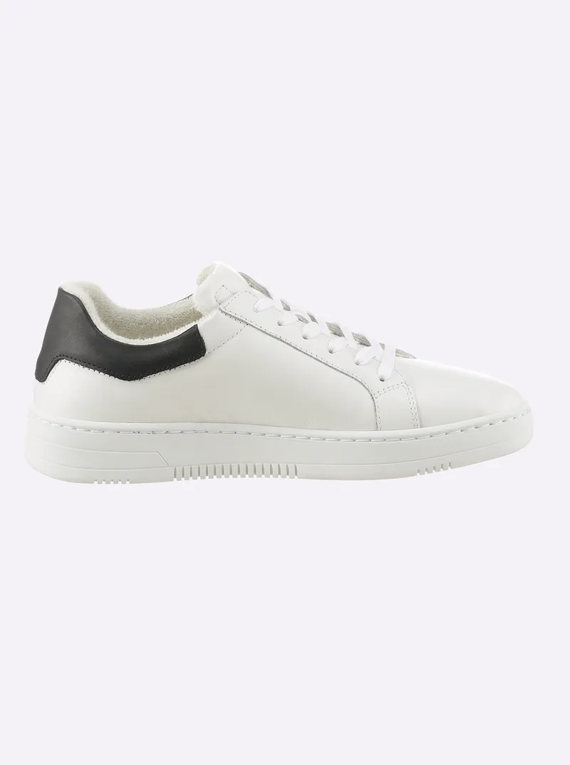 heine Sneaker, Weiß-marine, – Produktbild 2 von 3