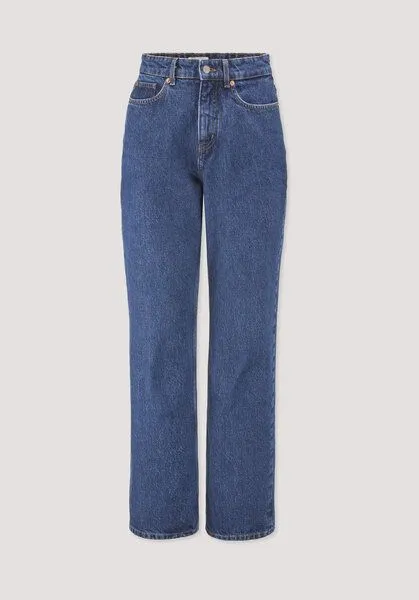 hessnatur hessnatur Jeans GIERA Straight Relaxed aus reinem Bio-Denim, Dark blue, – Produktbild 4 von 4
