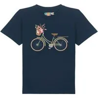 watabout kids watabout.kids T-Shirt Kinder Fahrrad mit Blumen – Produktbild 1 von 1
