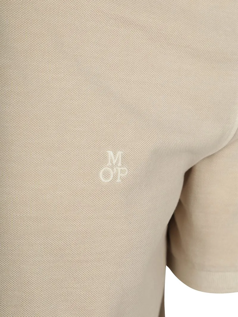 Marc O'Polo Marc O'Polo Poloshirt Piqué Oat Beige - Größe L, Beige, – Produktbild 4 von 5