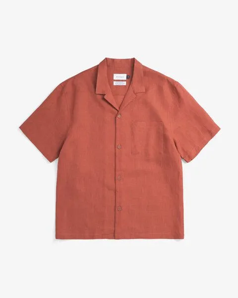 Rotholz Rotholz Bowling Shirt, Rot, – Produktbild 3 von 4