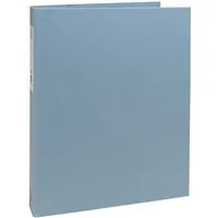 Exacompta 10 Exacompta Ringbücher "Autentik", Hardcover, DIN A4, 4 Ringe, blaugrau – Produktbild 1 von 1
