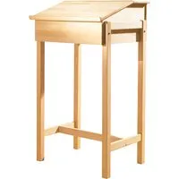 Stehpult "Victoria" aus massiver Buche, mit Ablagefach B 62,5 x T 55 x 112 cm – Produktbild 1 von 1
