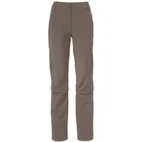Vaude Vaude Women's Farley Stretch Capri T-Zip Pants III, Beige, – Produktbild 2 von 5