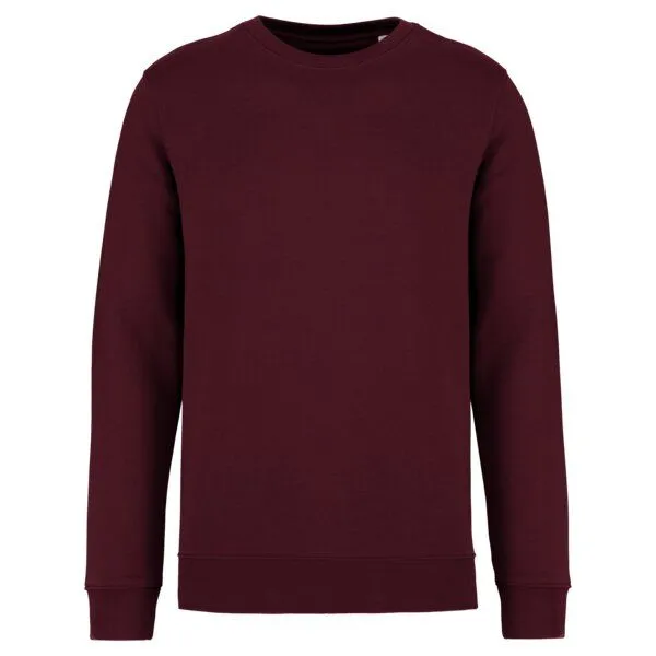 Greenspired Greenspired Umweltfreundliches Unisex-Sweatshirt mit Rundhalsausschnitt 350g/m² XXS - 4 XL (slimfit), Kirschrot, – Produktbild 1 von 1