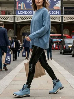 Will's Vegan Shop Will's Vegan Shop Dock-Boots Veganes Wildleder Damen – Produktbild 1 von 1