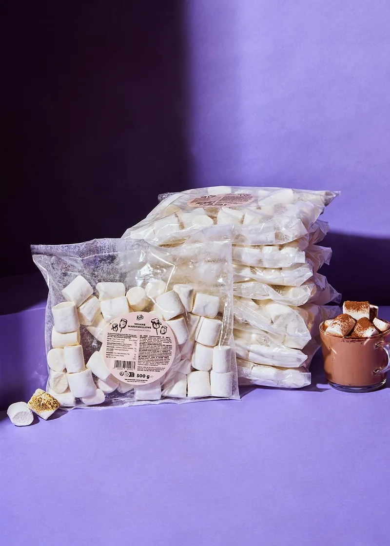 KoRo Vegane Marshmallows 8 x 500 g – Produktbild 1 von 5