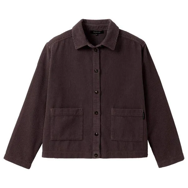 recolution recolution Overshirt RHODEA, Dark grape, – Produktbild 1 von 4