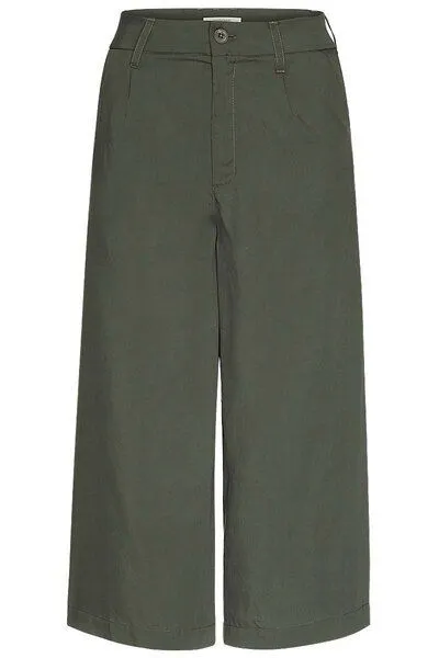 Wunderwerk Wunderwerk Damen Hose/Hosenrock aus Tencel "Pantskirt TENCEL", Grün (black khaki), – Produktbild 1 von 3