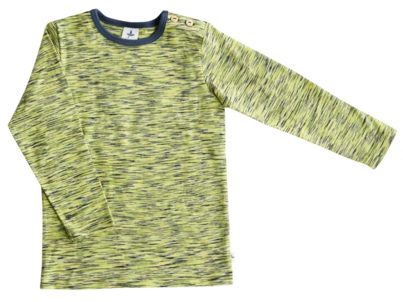 Leela Cotton Leela Cotton Baby und Kinder Langarmshirt Wiese, Mehrfarbig, – Produktbild 1 von 1