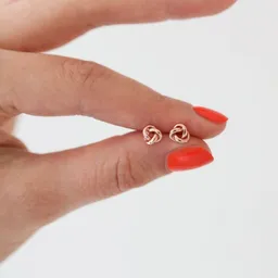 BELLYBIRD Jewellery BELLYBIRD Jewellery OHRSTECKER - kleiner Knoten, wasserfest, Silber 925/ vergoldet/ rosévergoldet – Produktbild 1 von 1
