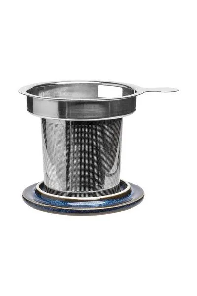 Tranquillo Tranquillo Tasse mit Teesieb INDUSTRIAL 410 ml, Blau, – Produktbild 4 von 6