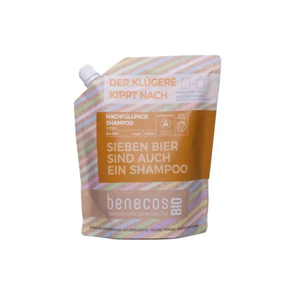 Benecos Benecos BenecosBIO Cheers To Beers Unisex Shampoo – Produktbild 4 von 5