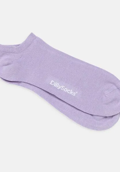 DillySocks DillySocks Sneakersocken „One Color Shorties“, Lavender lilac, – Produktbild 3 von 4