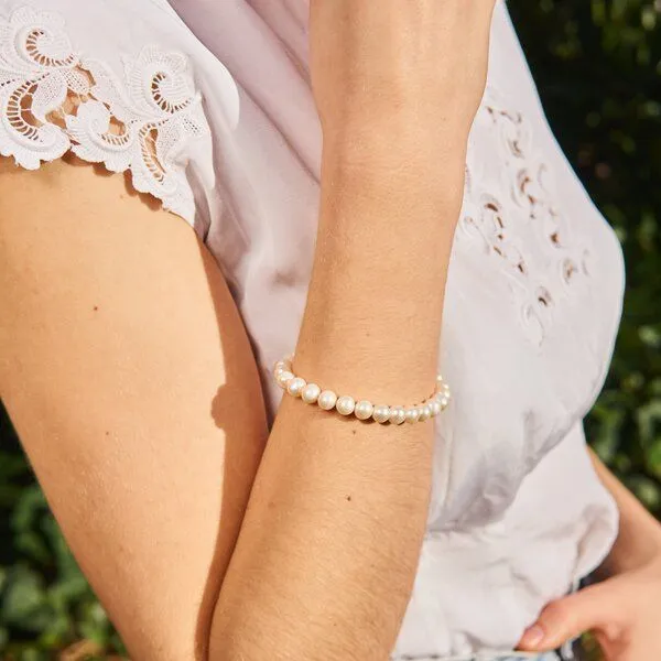pakilia pakilia Silber Perlenarmband Perlentraum – Produktbild 4 von 5