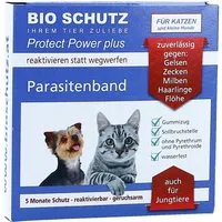 Bio Schutz Bio Schutz Parasitenband Protect Power Plus Katze schwarz – Produktbild 1 von 1