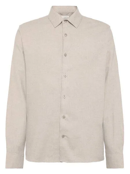KnowledgeCotton Apparel KnowledgeCotton Apparel Herren Flanellhemd Dune Regular, Lily pad (grün), – Produktbild 4 von 4