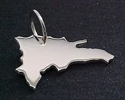 S.W.w. Schmuckwaren S.W.w. Schmuckwaren Dominikanische Rep. Kettenanhänger in 925 Silber – Produktbild 1 von 1