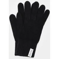 Rifò Circular Fashion Made in Italy Rifò - Circular Fashion Made in Italy Recycelte Kaschmir-Handschuhe – Pier Paolo, Schwarz, – Produktbild 1 von 1