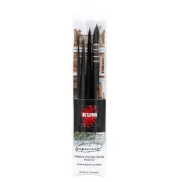 KUM KUM Pinsel Set Urban Waterc. Paperieur 2 4 6 8 – Produktbild 1 von 1