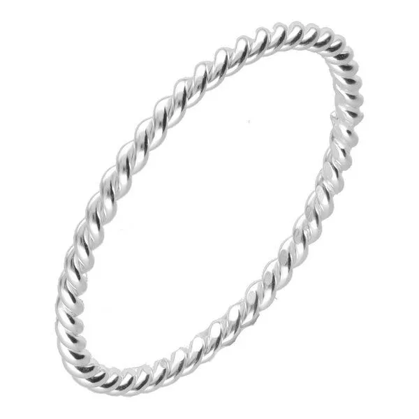 pakilia pakilia Silber Ring Kordel gedreht Fair-Trade und handmade – Produktbild 2 von 4