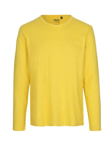 Neutral® - 3FREUNDE Neutral® - 3FREUNDE Männer Longsleeve, Yellow, – Produktbild 1 von 4