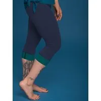 nice to meet me nice to meet me Essential Capri - Yoga Leggings, Blue, – Produktbild 3 von 5
