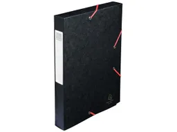 Exacompta Exacompta Archivbox "Cartobox" schwarz, Rückenbreite 4 cm – Produktbild 1 von 1