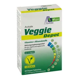 Avitale Avitale Veggie Depot Vitamine+Mineralstoffe Tabletten – Produktbild 1 von 1
