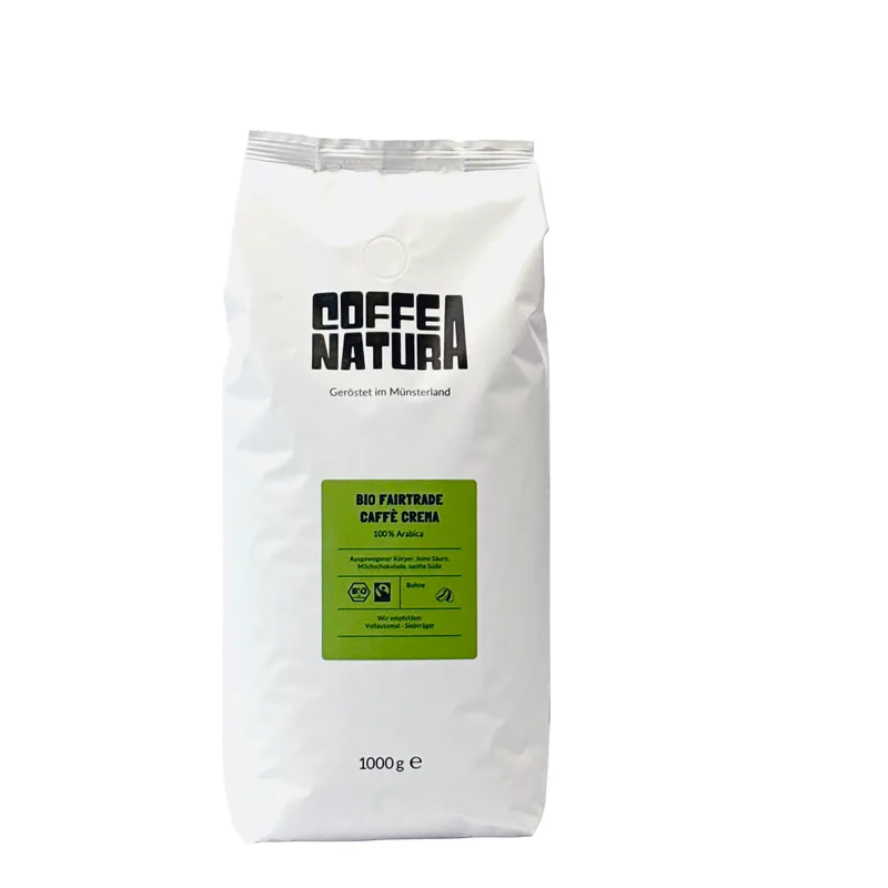 Niehoffs Kaffeerösterei Coffea Natura BIO Fairtrade Caffe Crema – Produktbild 1 von 2
