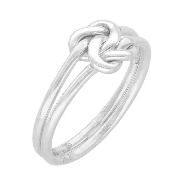 pakilia pakilia Silber Ring Knoten fein Fair-Trade und handmade – Produktbild 3 von 4