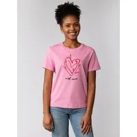 watapparel watapparel T-Shirt Frauen Self love, Bubble pink, – Produktbild 1 von 1