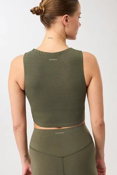 mandala mandala Serenity Top, Leaf (grün), – Produktbild 3 von 4