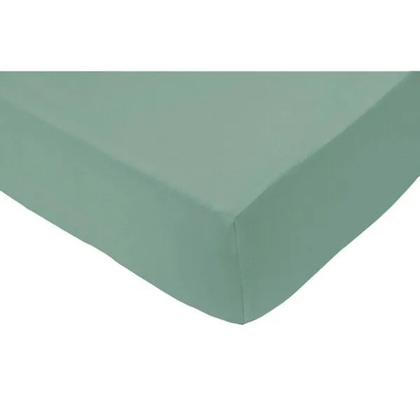 Mary Rose® Mary Rose® Spannbettlaken, Vegan, Bio-Baumwolle GOTS, Cradle to Cradle Certified® Gold, Seagrass (grün), – Produktbild 1 von 2