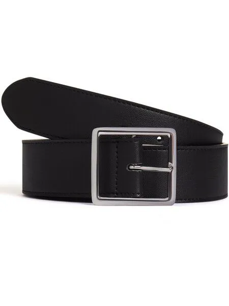 Will's Vegan Shop Will's Vegan Shop 4cm Quadratischer Schnallengürtel – Produktbild 1 von 1