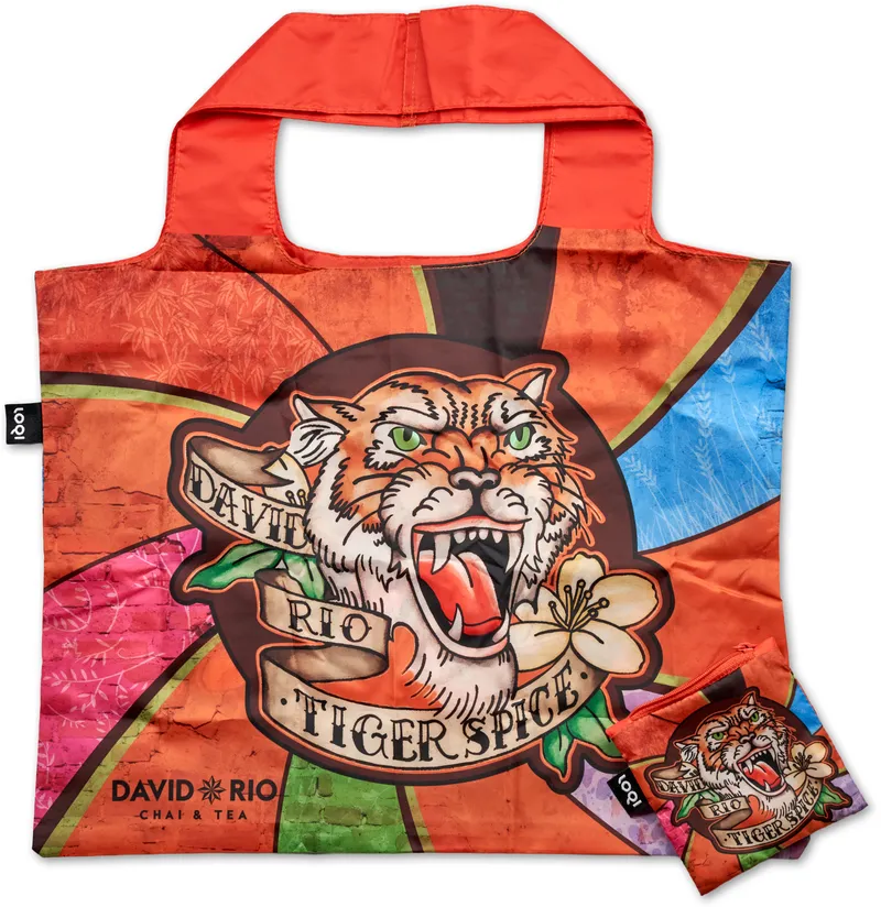 LOQI David Rio - Tiger Spice Beutel - LOQI Tragetasche 45x36 cm – Produktbild 1 von 1
